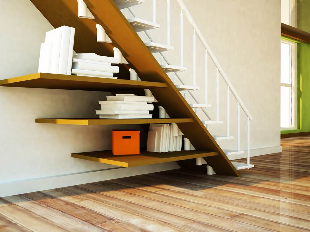How to use the space under your stairs