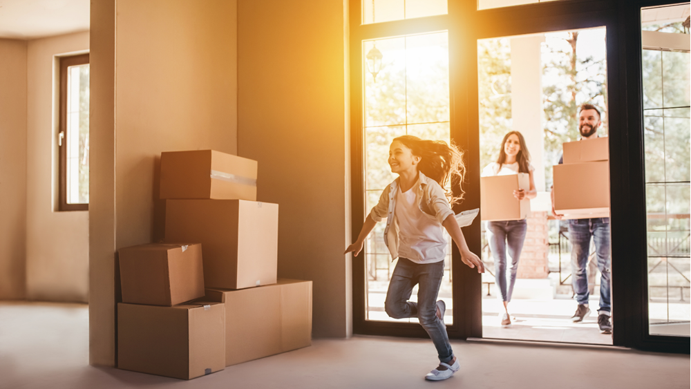 Top tips for moving with a young family
